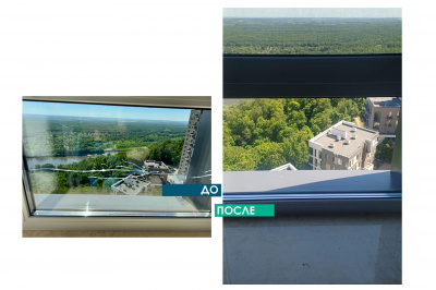 Замена стеклопакетов